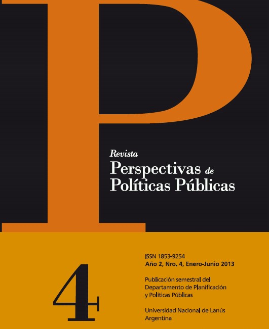 N°4 Revista Perspectivas de Políticas Públicas